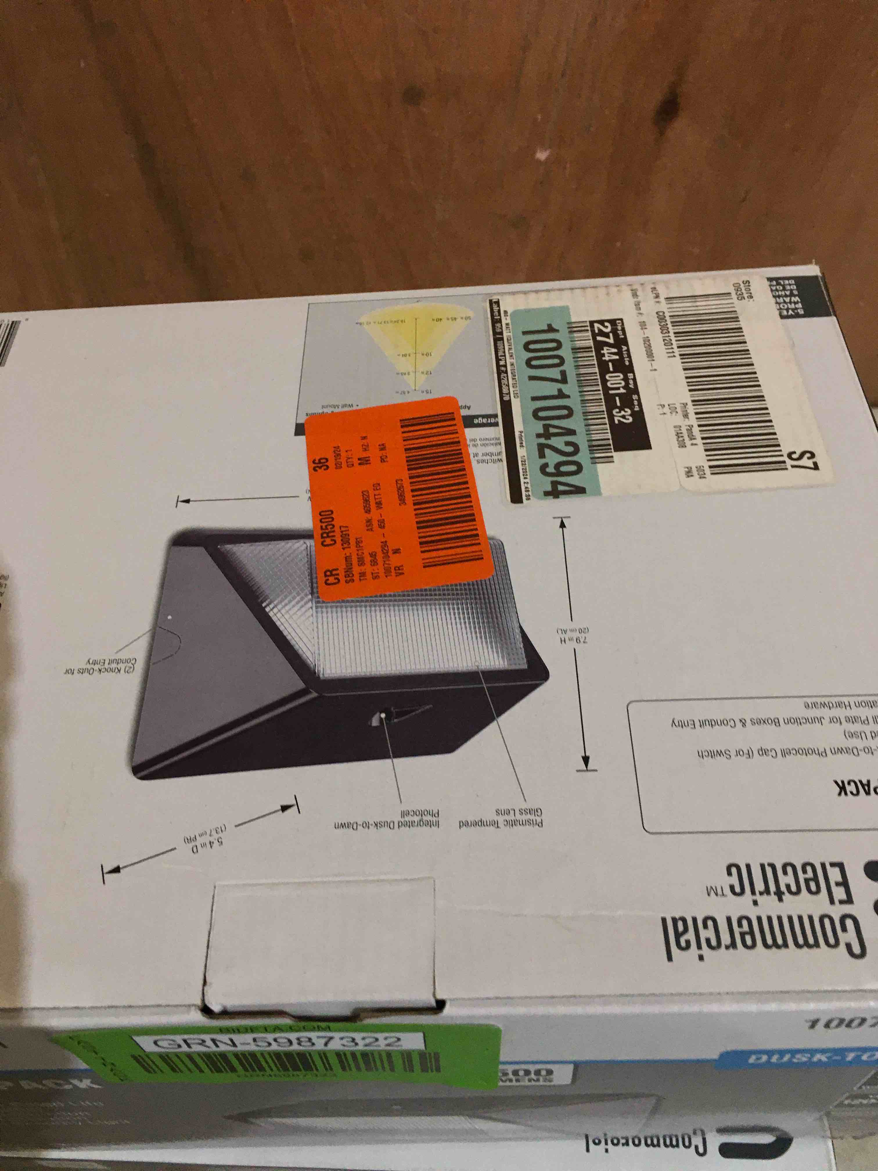 led wall Pack high output 150 watts 