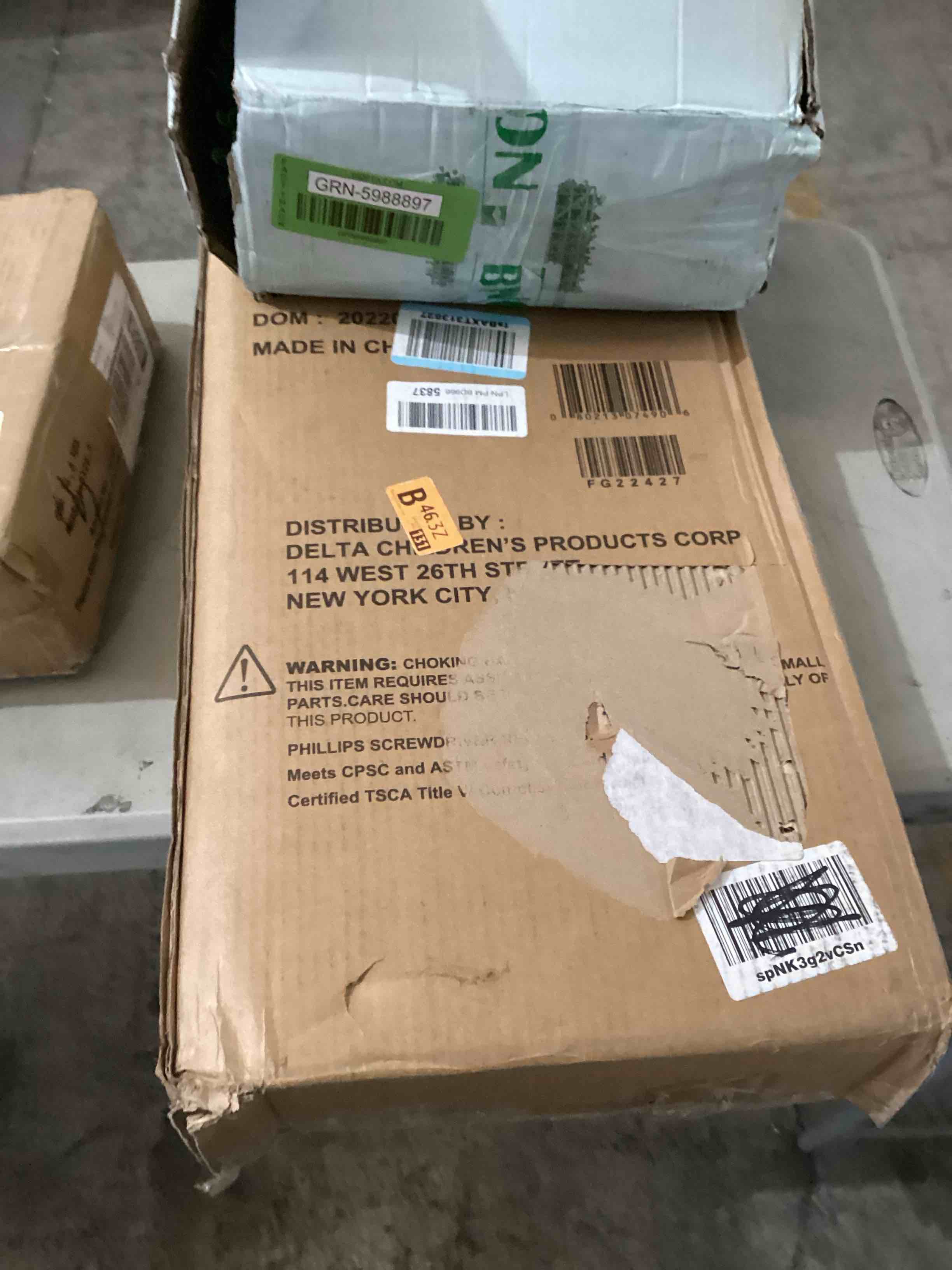 Delta Children MySize Bookshelf Greenguard Gold Certified, Grey