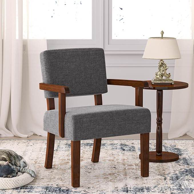 Accent Chair, Living Room Chairs Oversize with Soft Seat and Armrests for Living Room Dinning Room Bedroom Reading Room Waiting Room Visit the FAGAGA Store