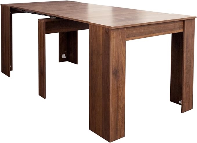 Dining Table Folding Dining Table for 6-12 Person,30.71 inches Coffee Table Extendable 118.50inch Console Table Space Saving Dinette for Dining Room, Walnut Brand: UFINEGO 3.6 3.6 out of 5 stars 9 ratings