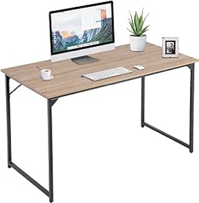 PayLessHere 47 inch Computer Desk Modern Writing Desk, Simple Study Table, Industrial Office Desk, Sturdy Laptop Table for Home Office, Nature Brand: PayLessHere
