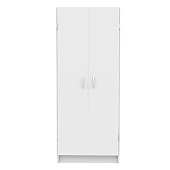 ClosetMaid Pantry Cabinet Cupboard with 2 Doors, Adjustable Shelves, Standing, Storage for Kitchen, Laundry or Utility Room, White Visit the ClosetMaid Store