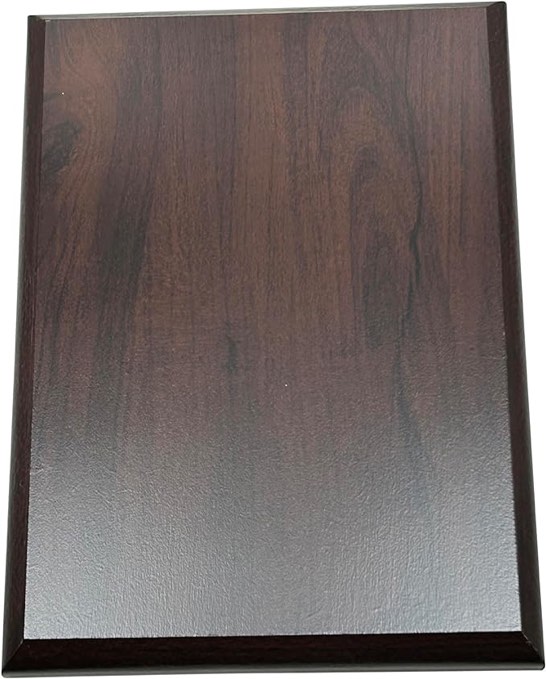 Express Medals 5 x 7 Inch Cherry Color DIY Blank Award Plaque with Beveled Edge Trophy Gift Plaques Visit the Express Medals Store