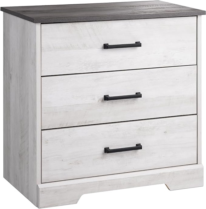 Prepac Rustic Ridge Farmhouse 3-Drawer Nightstand, Washed White, ADNR-1603-1 Visit the Prepac Store 4.3 4.3 out of 5 stars    2,861 ratings Amazon's Choice Overall Pick