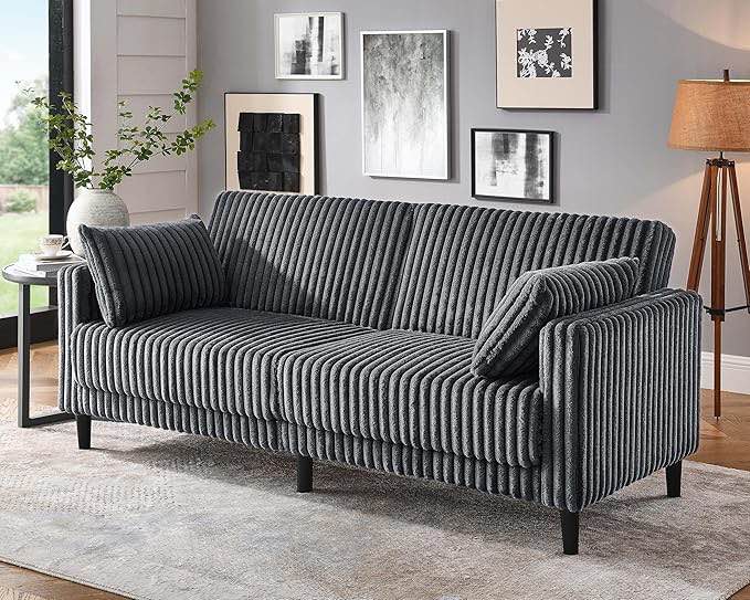 Futon Sofas, Gray Brand: Oadeer Home