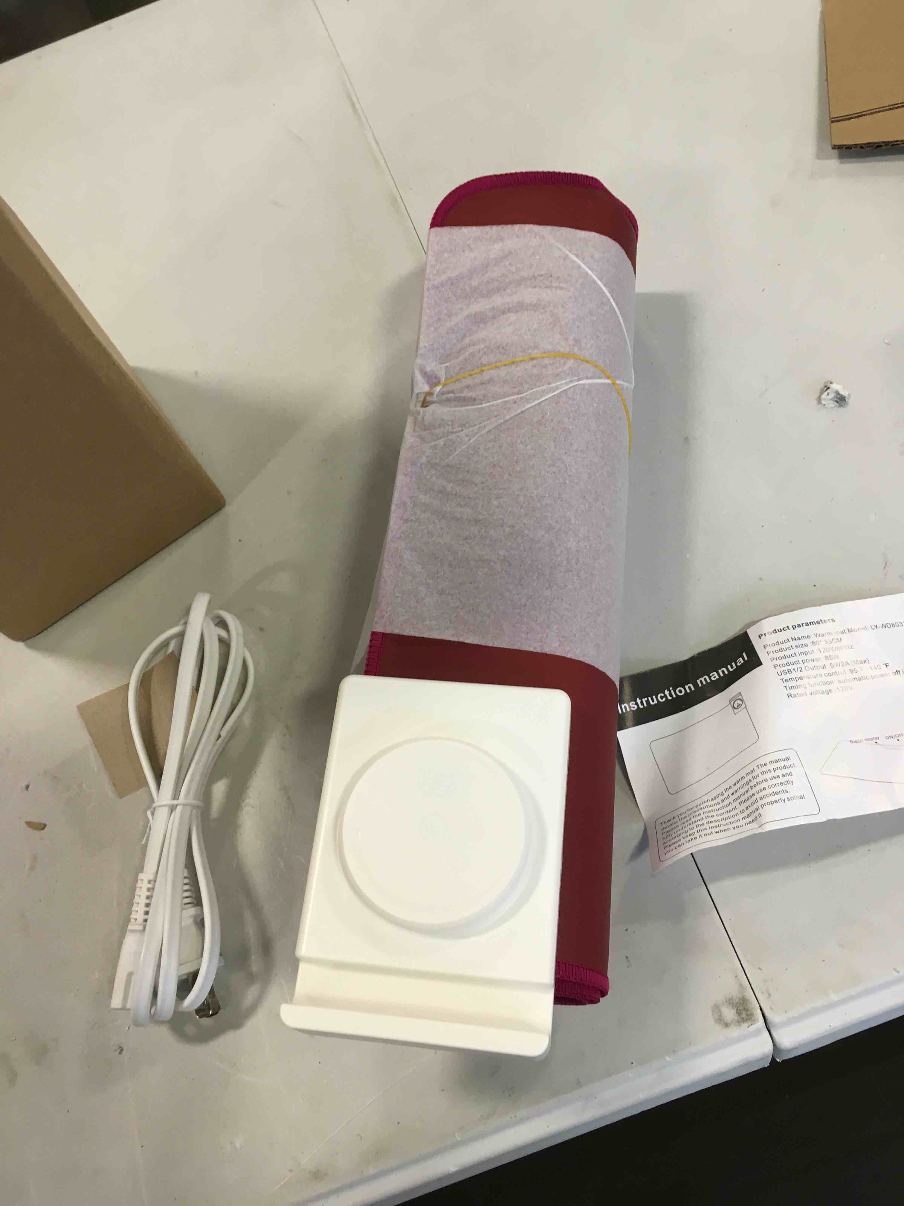 Warm desktop mousepad accessories red pad