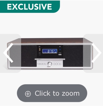 The CD Playing Multiformat Tabletop Radio