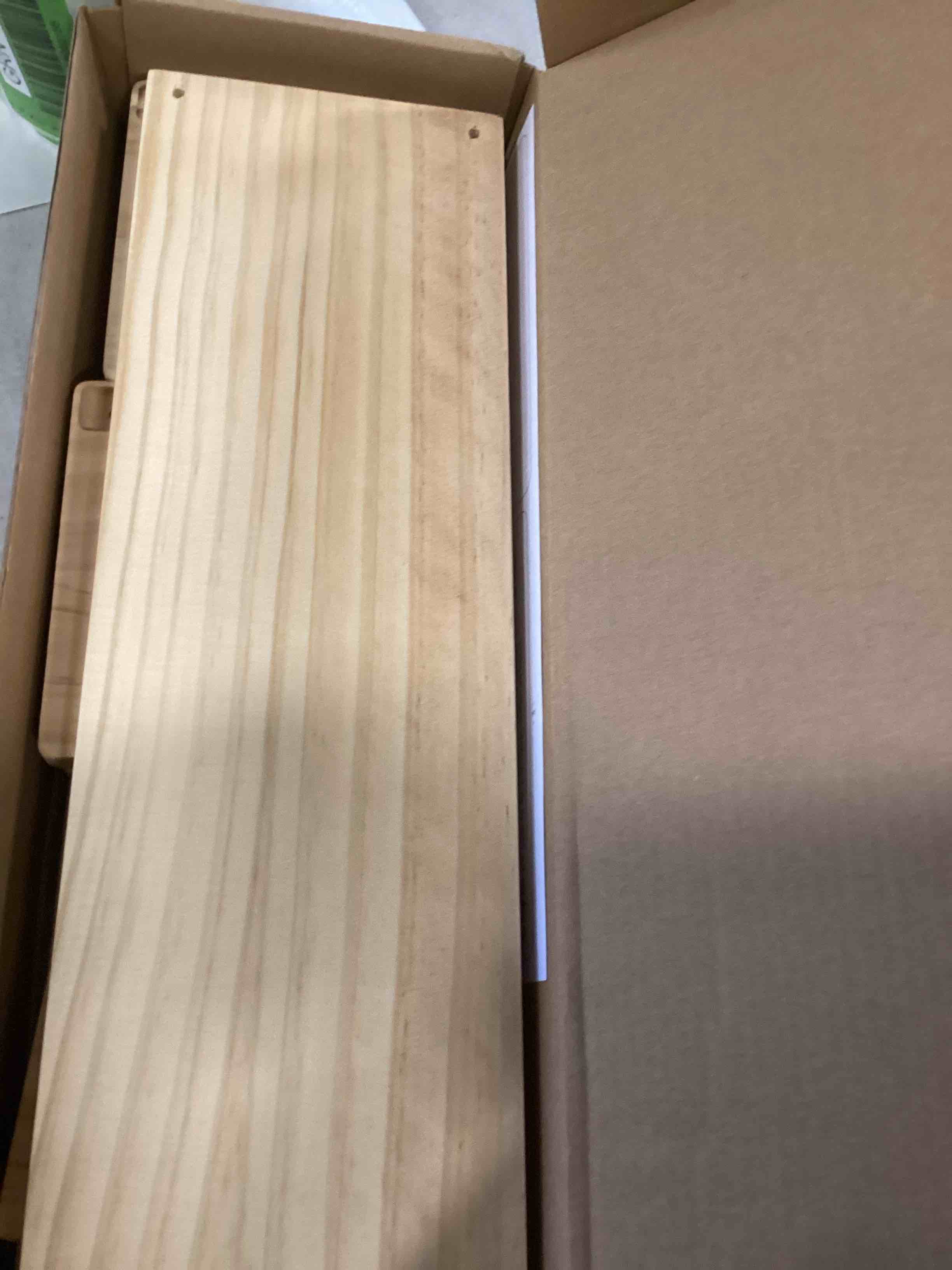 TidyCorner Floating Shelves for Wall, Nursery Book Shelves 4.72 inches Wide Set of 3, Wall Mounted Bookshelf for Kids Room Decor, Floating Shelves for Kitchen Spice Rack(Natural Wood)