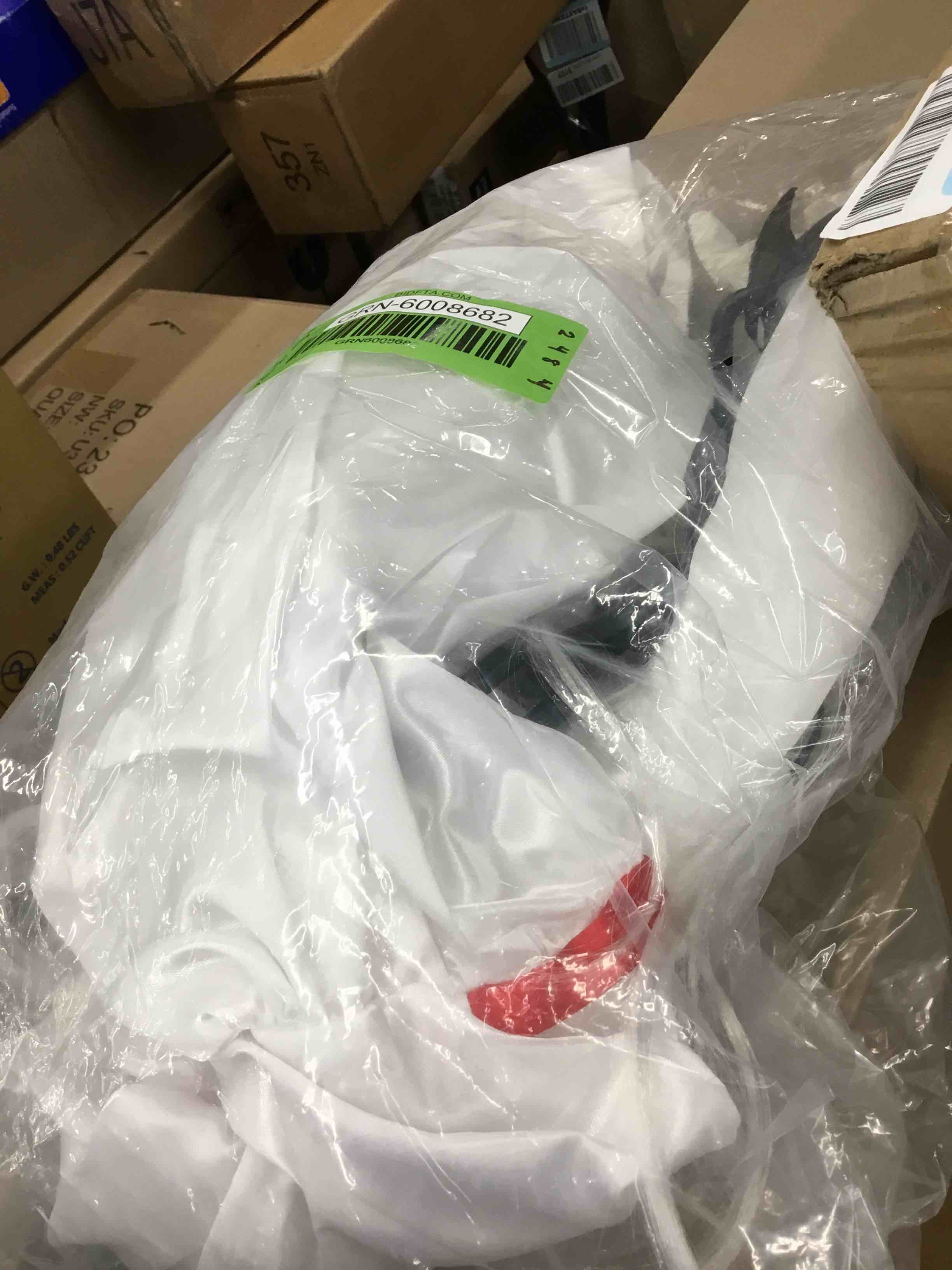 HOHO Halloween animated hanging zombie nurse with bright eyes, creepy sound and trembling body, Halloween decoration, terrifying haunted house decoration, 60 inches