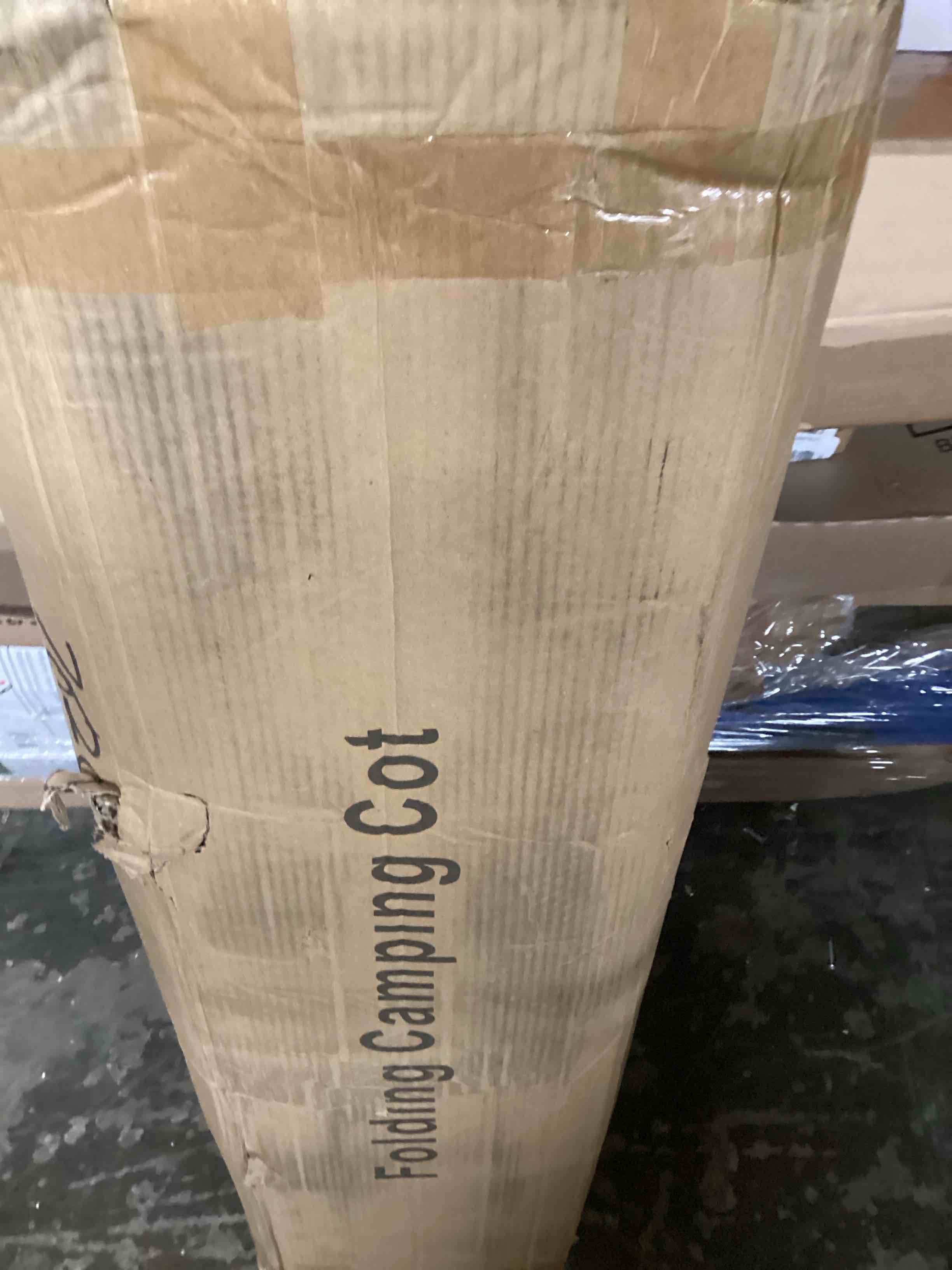 (similar)ZENPETIO Camping Cot, Folding Camping Cots with Mattress for Adults, Portable Camping Sleeping Bed with Carring Bag for Outdoor, Travel, Home, Office, Vacation(Max Loading 500lbs) Gray Cot + Black Pad