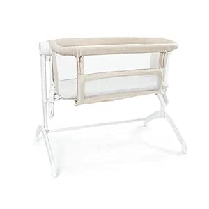 Baby Delight Beside Me Wink Organic Bassinet | Bedside Sleeper | 7-Position Height Adjustment | Organic Oat