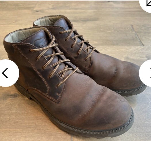 Sorel Men's Madson II Chukka Leather Boots Tobacco Brown NM3847-256 Size 9.5