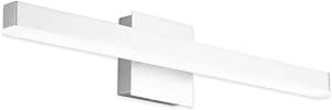Joossnwell LED Vanity Lights 24" Inch, Silver Dimmable Bath Light Bar Modern Sconces for Vanity Mirror Makeup Lighting 16W 6000K Cool White