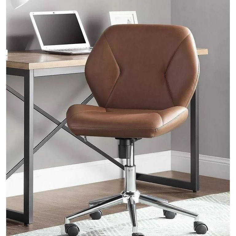Serta Task Chair, Camel Upholstery