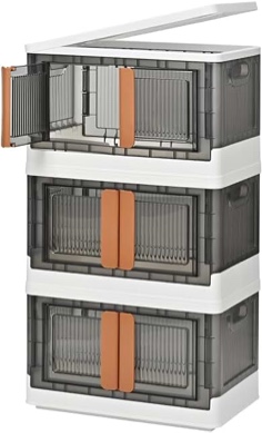Innovation, design, collapsible, plastic storage bin picture similar