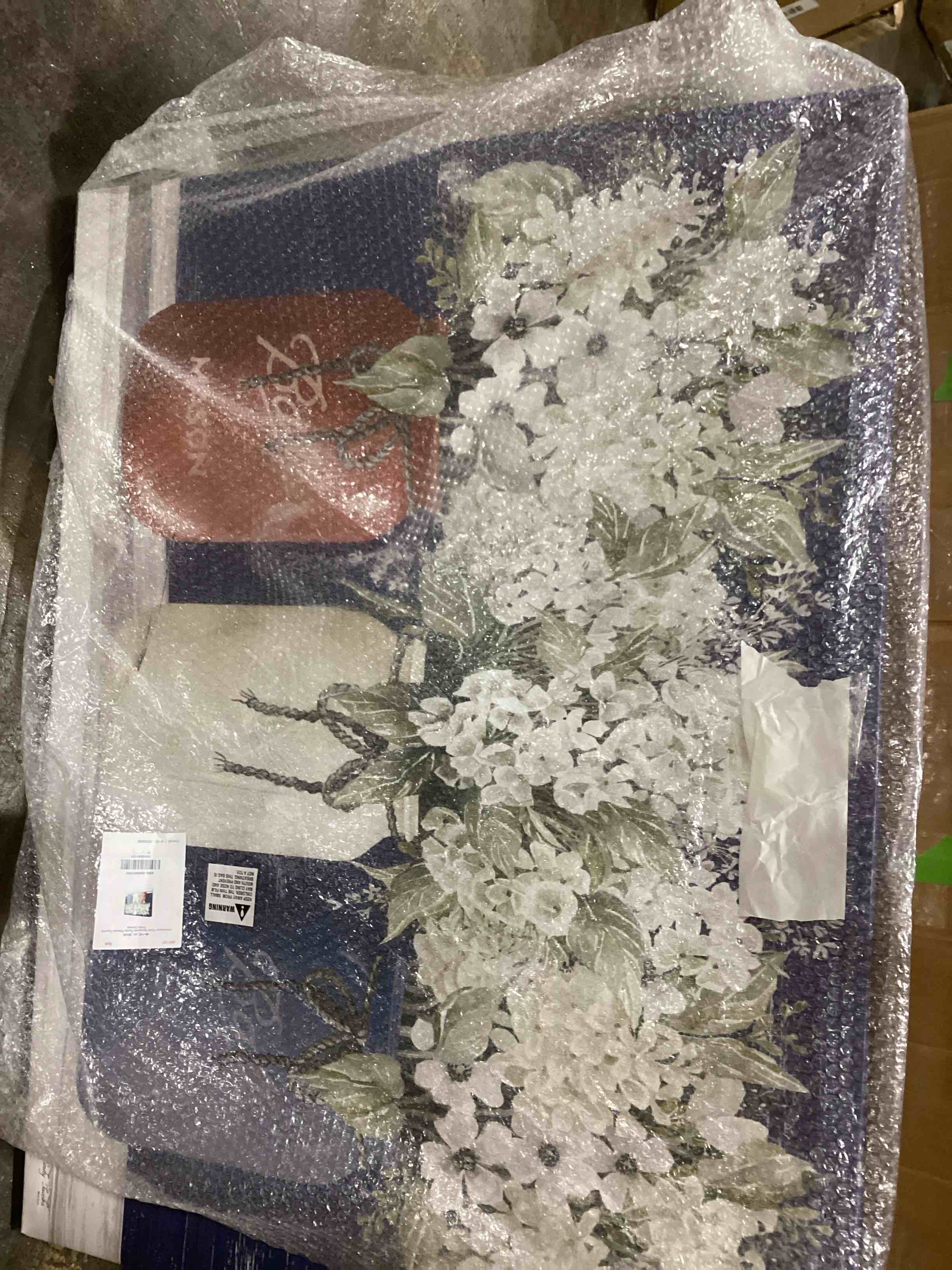 Stupell Industries Americana Floral Bouquets Rustic Flowers Country Pride Canvas Wall Art Design by Cindy Jacobs