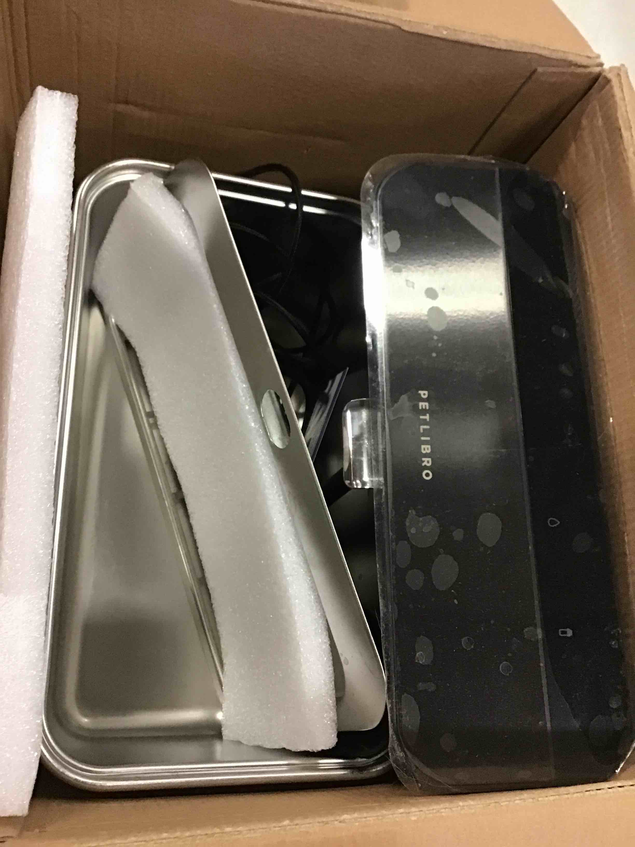 PETLIBRO Glacier Ultrafiltration Stainless Steel Cat Water Fountain, Pet Water Fountain with Vacuum Suction Pump, 2.5L/84fl oz Dog Water Fountain, Automatic Cat Water Dispenser with Smart Indicators