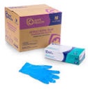 Safe health Royal Blue powder free non sterile Gloves 10 boxes ...