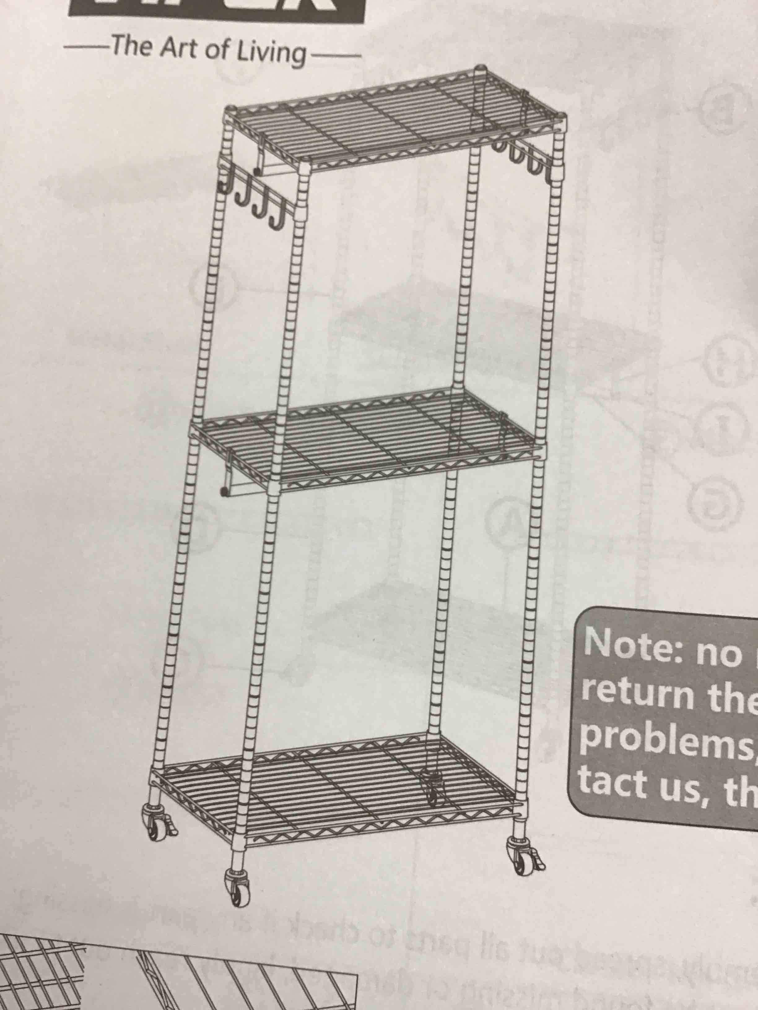 GARMENT RACK 224438