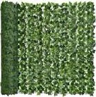DearHouse Artificial Ivy Privacy Fence Wall Screen, 39.3x236.2inch Artificial Hedges Fence and Faux Ivy Vine Leaf Decoration for Outdoor Garden Decor 236.2* 39.3inch