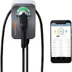 ChargePoint Home Flex Electric Vehicle (EV) Charger upto 50 Amp, 240V, Level 2 WiFi Enabled EVSE, UL Listed, Energy Star, NEMA 6-50 Plug or Hardwired, Indoor/Outdoor, 23-Foot Cable ( PICK UP IN CAGE )