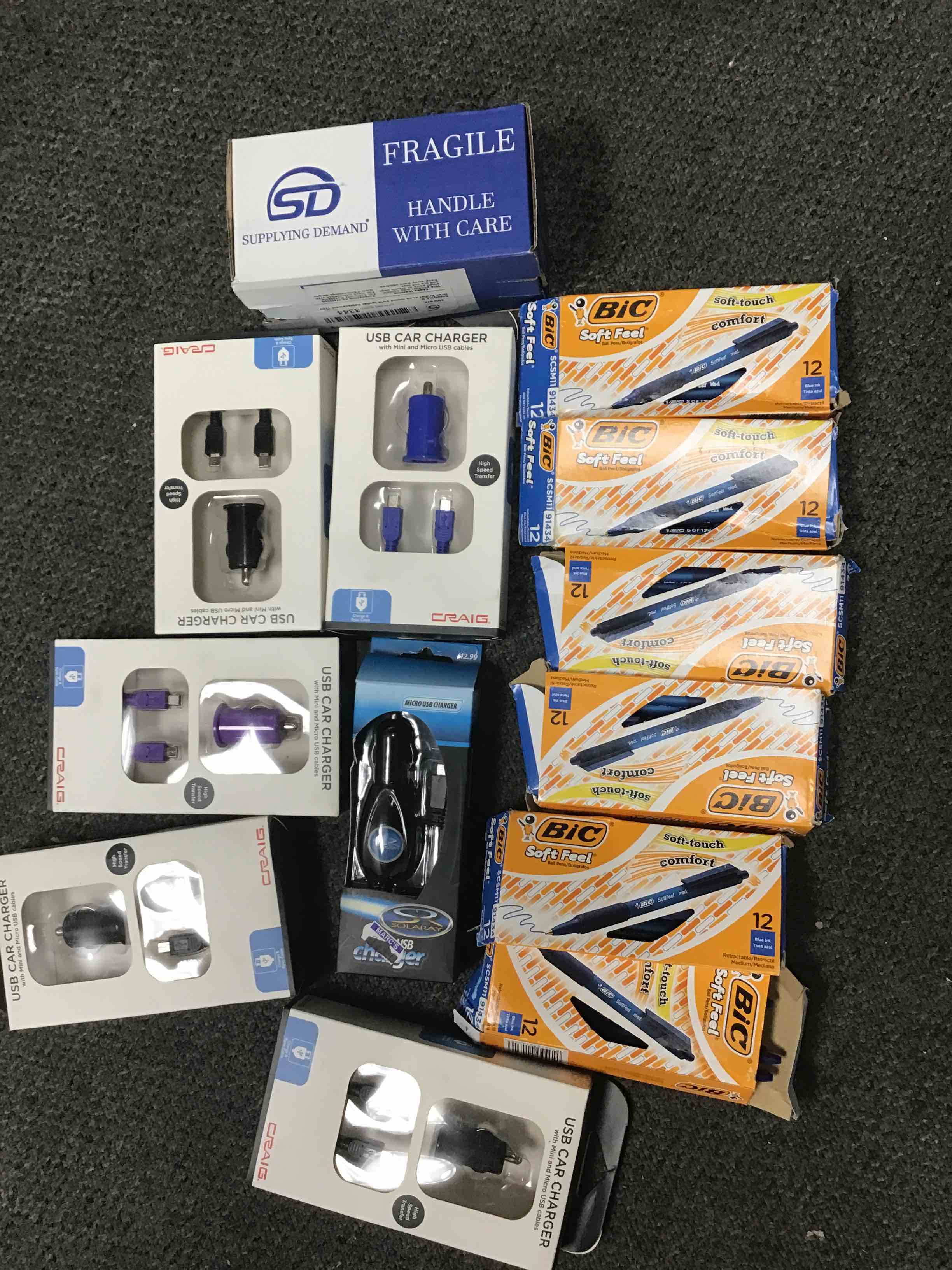 multiple assorted miscellaneous items 