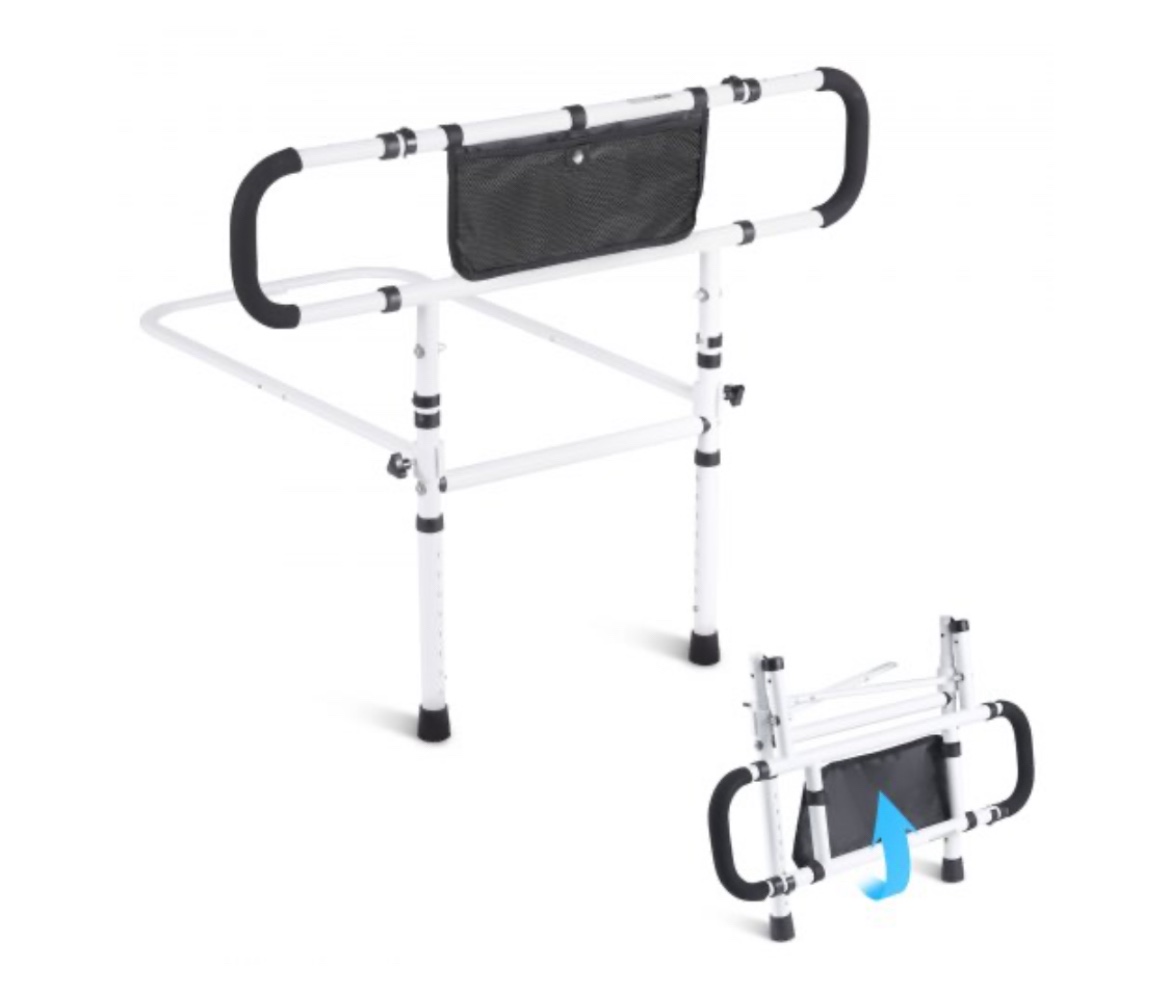 VEVOR Bed Rails for Elderly Adults 180° Foldable Bed Rails for Seniors 450LBS