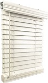 faux wood blinds cordless