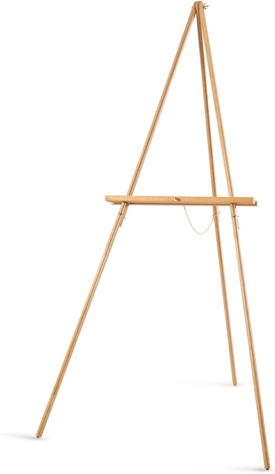 Basic adjustablewood easel