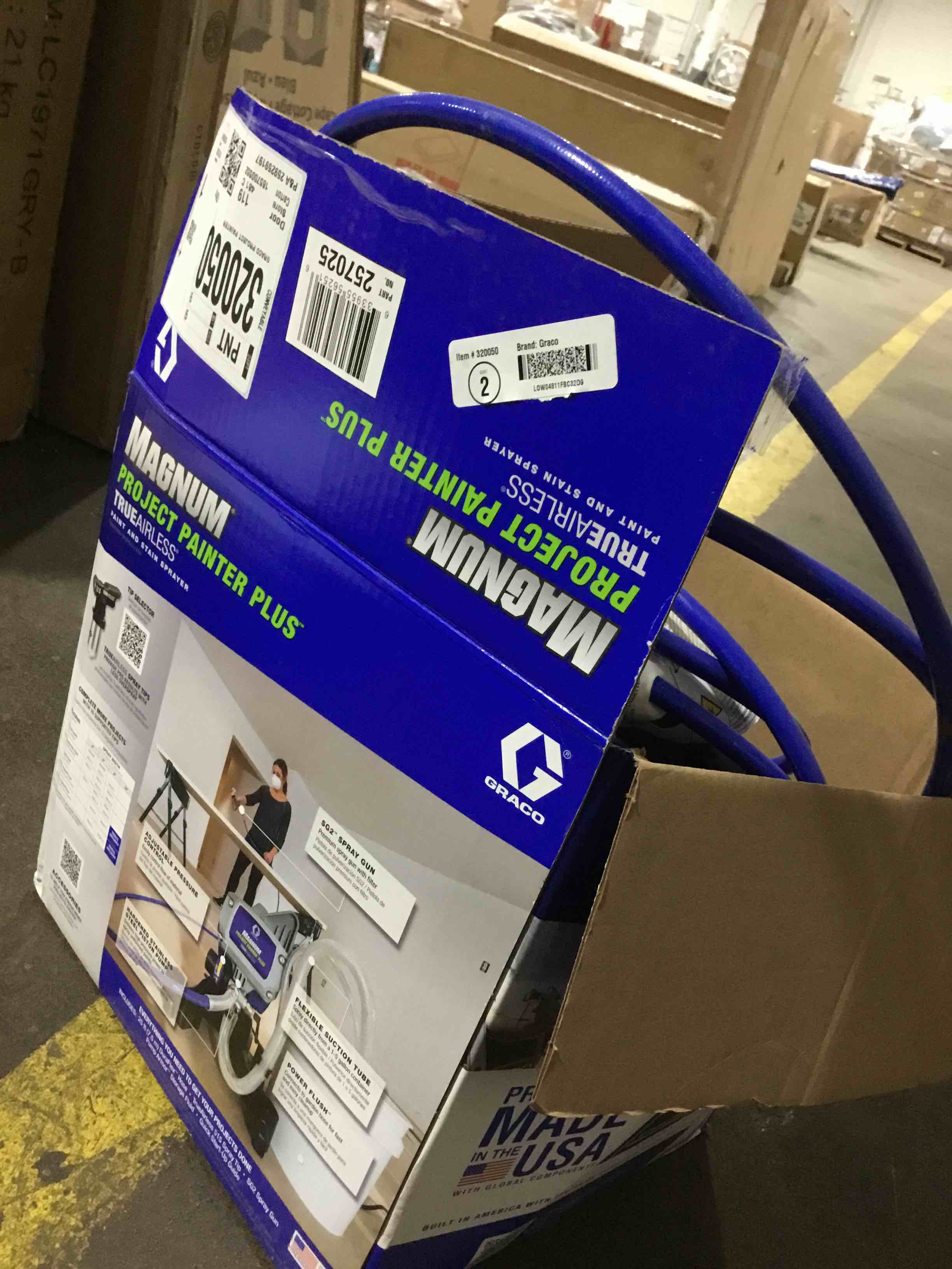 Graco Magnum Project Painter Plus Electric Stationary Airless Paint Sprayer
