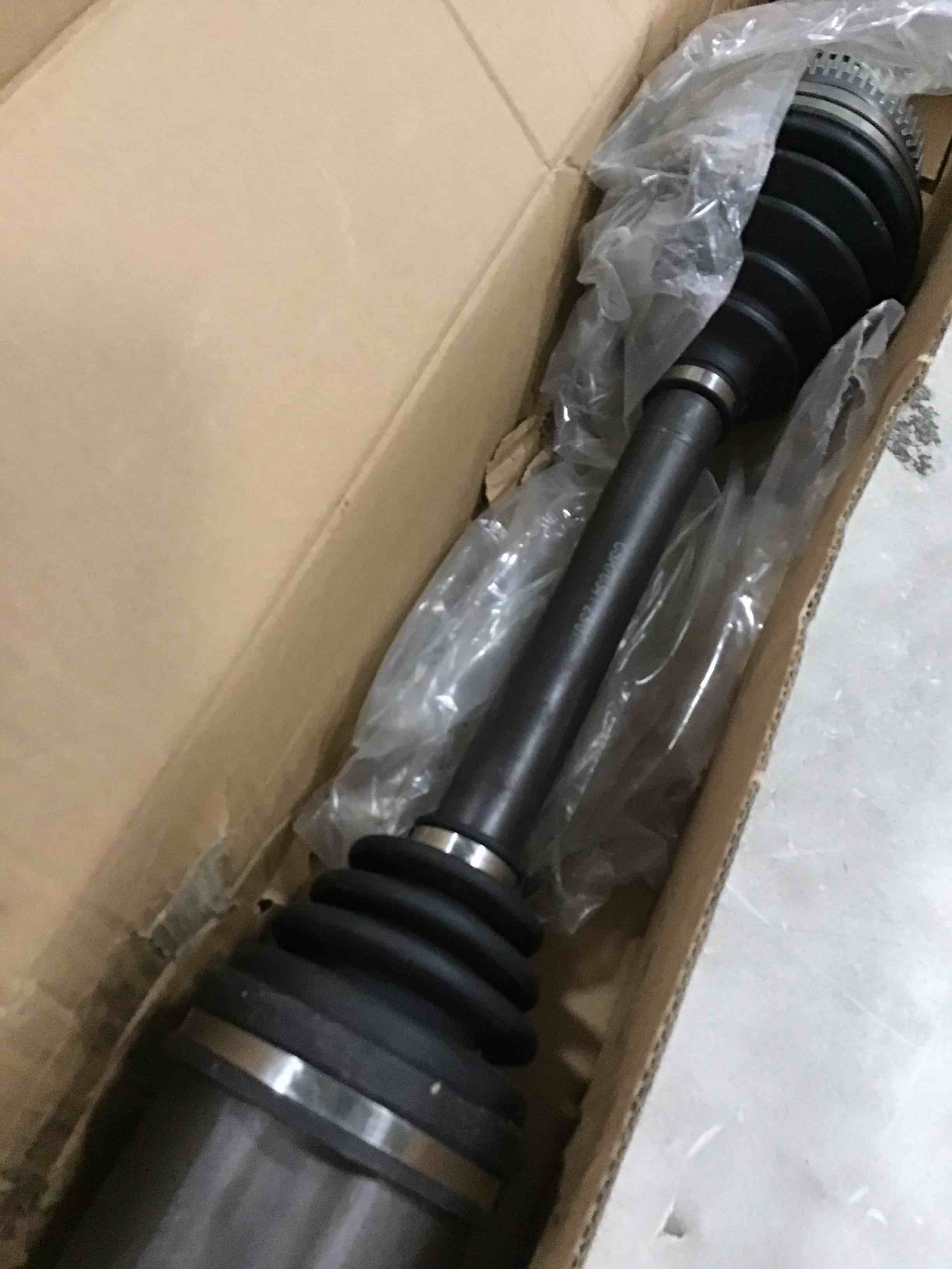 TRQ Front CV C/V Axle Shaft Assembly Kit New for 2007 Hyundai Santa Fe 3.3L V6 Auto / 2008-2009 Hyundai Santa Fe 3.3L V6 5 Speed Auto