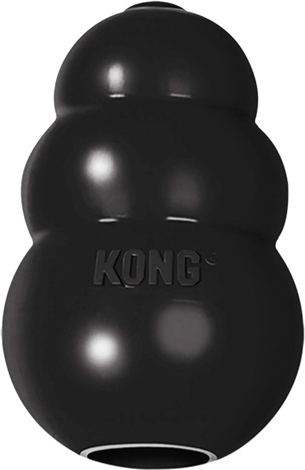 KONG - Extreme Dog Toy - Toughest Natural Rubber, Black - Fun to Chew, Chase and Fetch - for Large Dogs