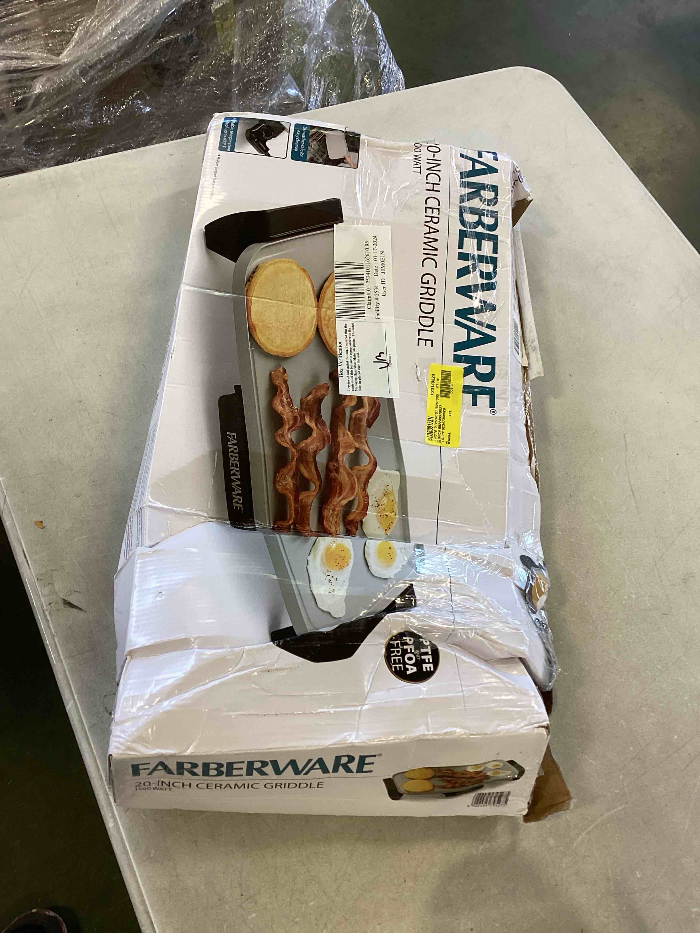 farberware 20 inch ceramic griddle 