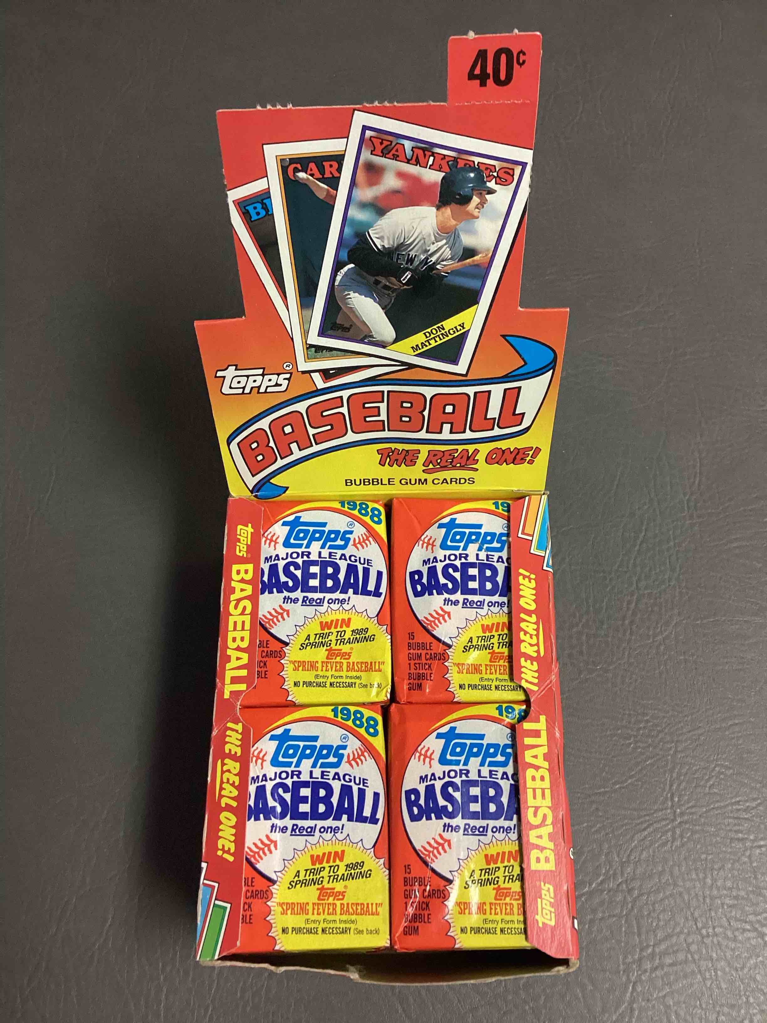 1988 Topps Baseball Unopened Wax Pack, Direct From Original Sealed Retail Case! Search For Valuable Nolan Ryan & Cal Ripken Jr. Cards & So Much More!