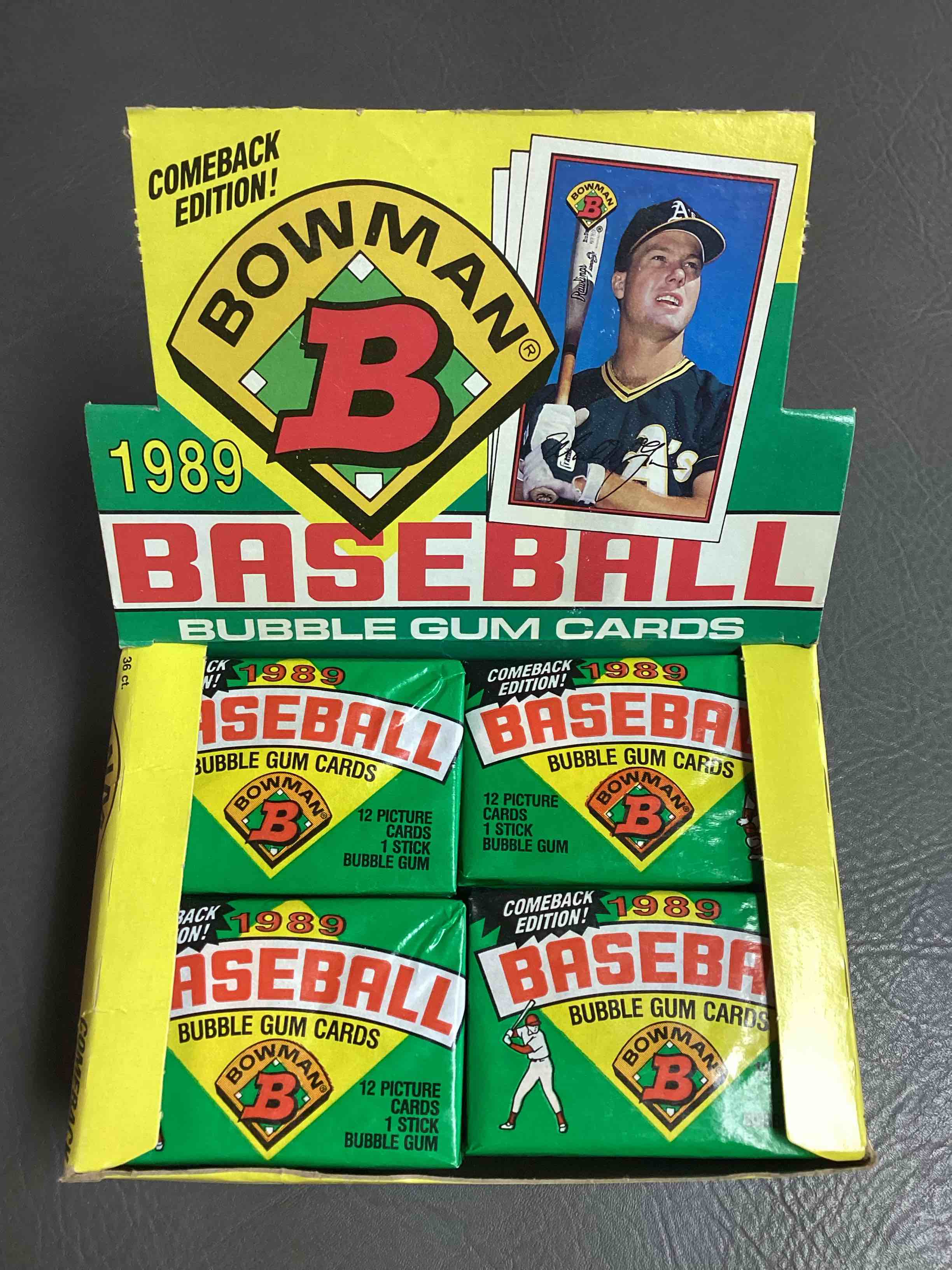 1989 Bowman Comeback Edition Baseball Cards! Direct From Original Box! Search For Ken Griffey Jr. Rookie Card & Valuable Bo Jackson & Nolan Ryan Cards!