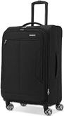 Samsonite Saire LTE Softside Expandable Luggage Wheels, Black, Large Spinner Large Spinner Black