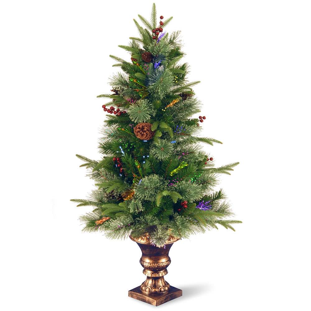 The 4' Shimmering Fiber Optic Spruce