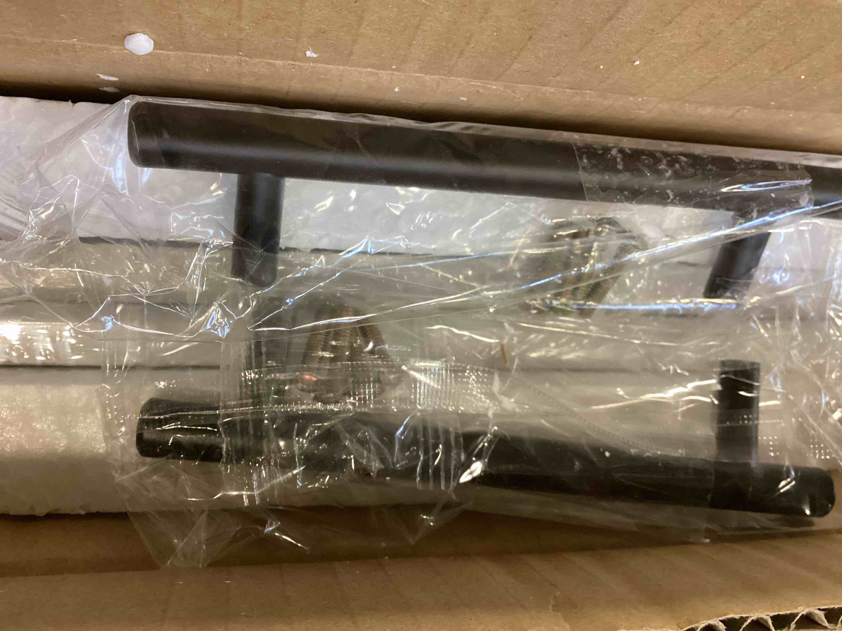 mDesign Thin Marble Pastry Board, Cutting Slab Kitchen Serving Tray with Deco Handles for Baking, Chopping, and Rolling - Serve Bread, Candy, Chocolate, Cheese, and Appetizers - Marble/Black