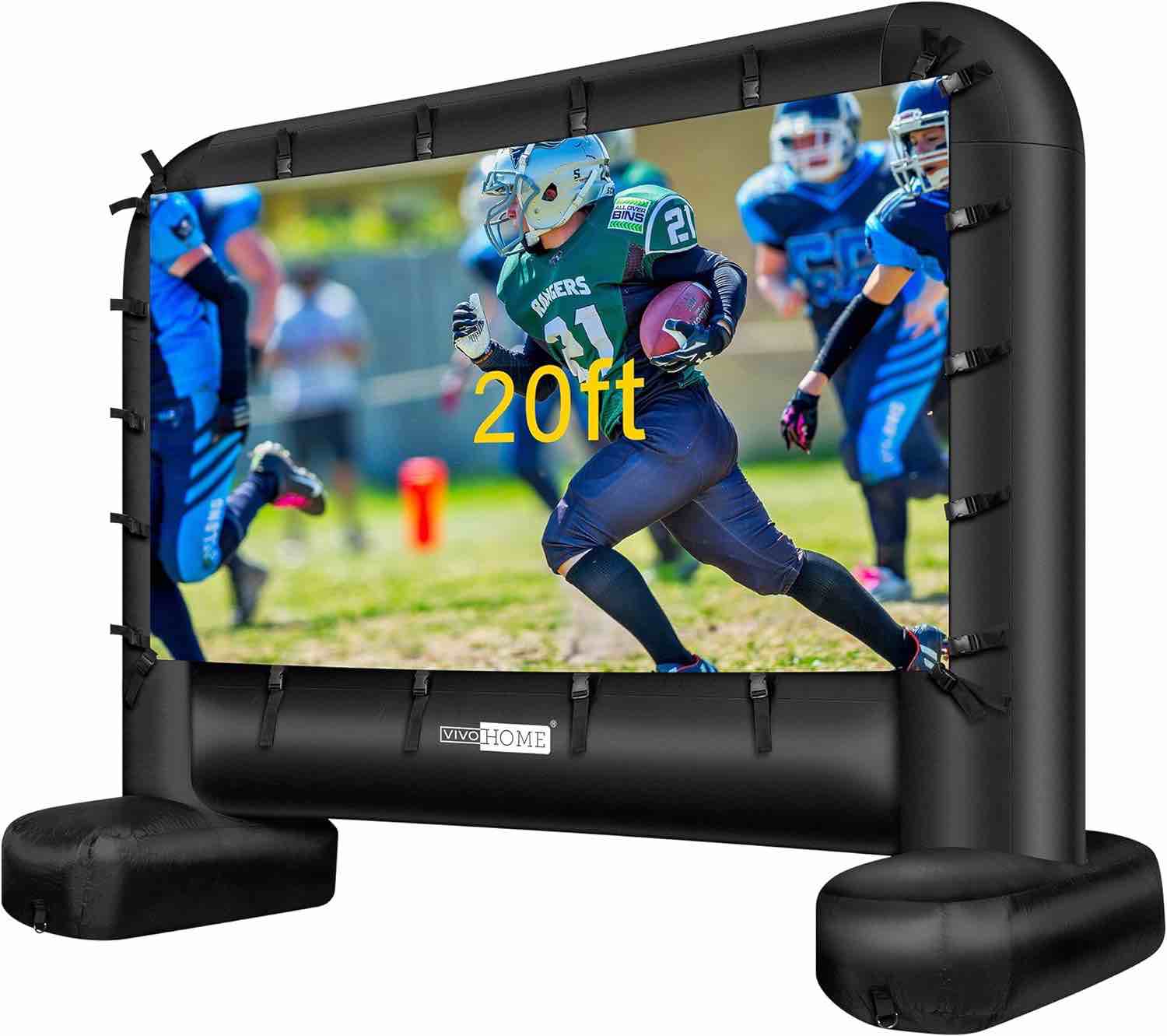 Inflatable Movie Outdoor Projector Screen Portable with Blower & Carry Bag