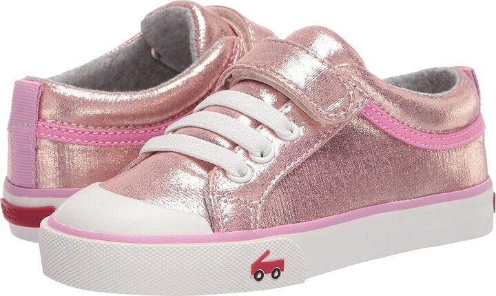 see kai Kristin (Toddler/Little Kid) (Rose Shimmer) Girls Shoes