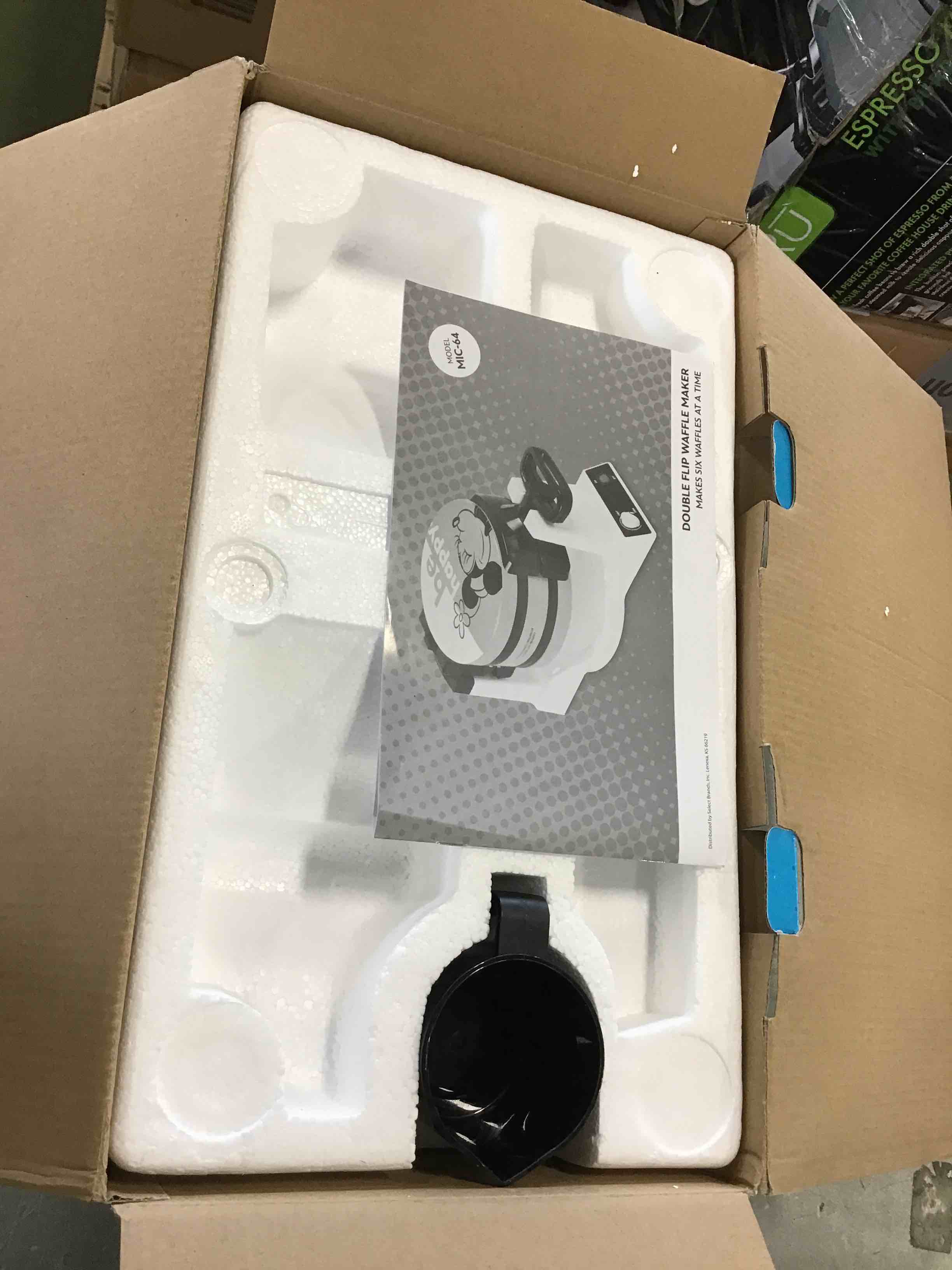 Disney Mickey Mouse and Minnie Mouse Double Flip Waffle Maker; Makes