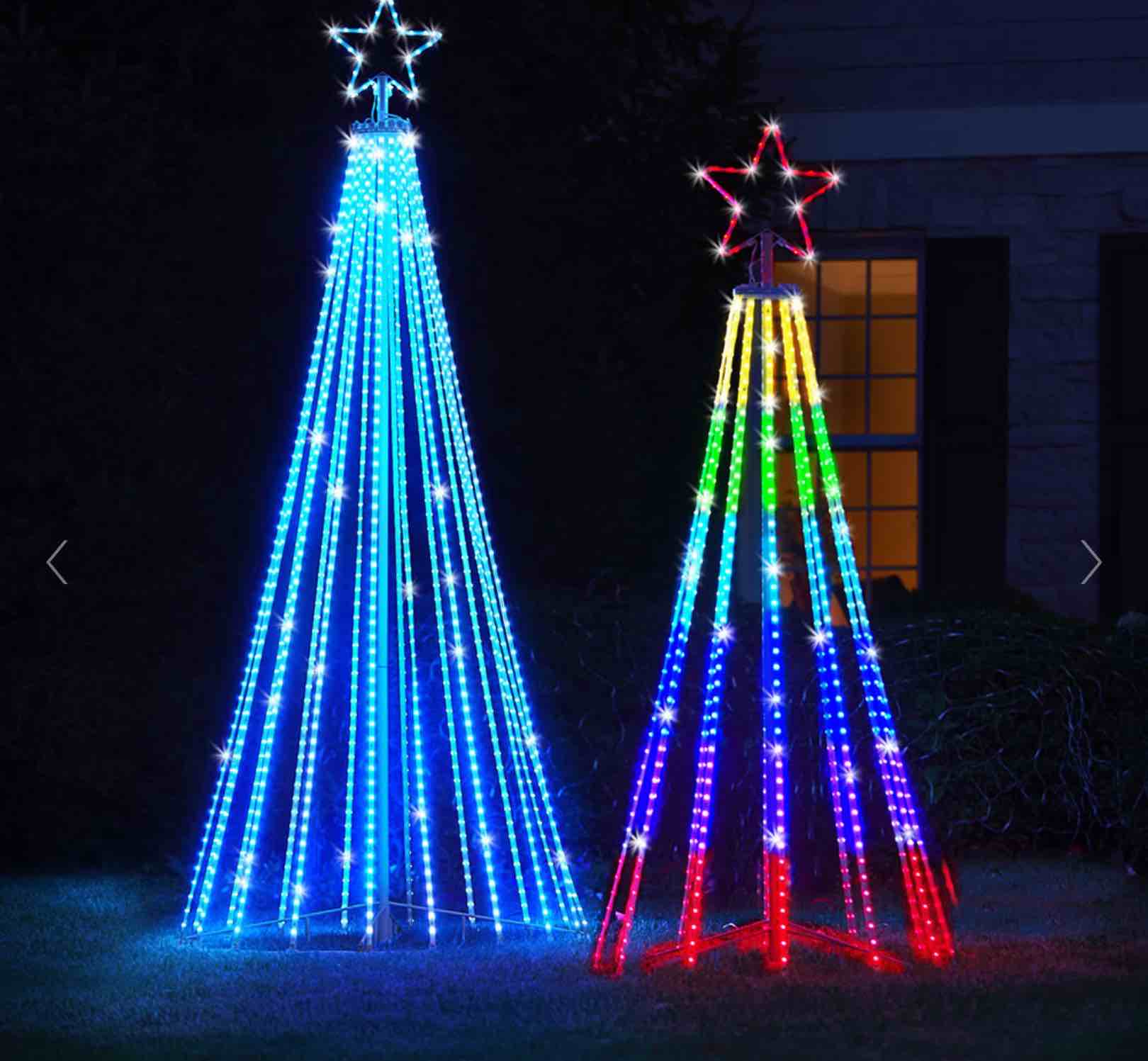 The Choreographed Light Show Tree