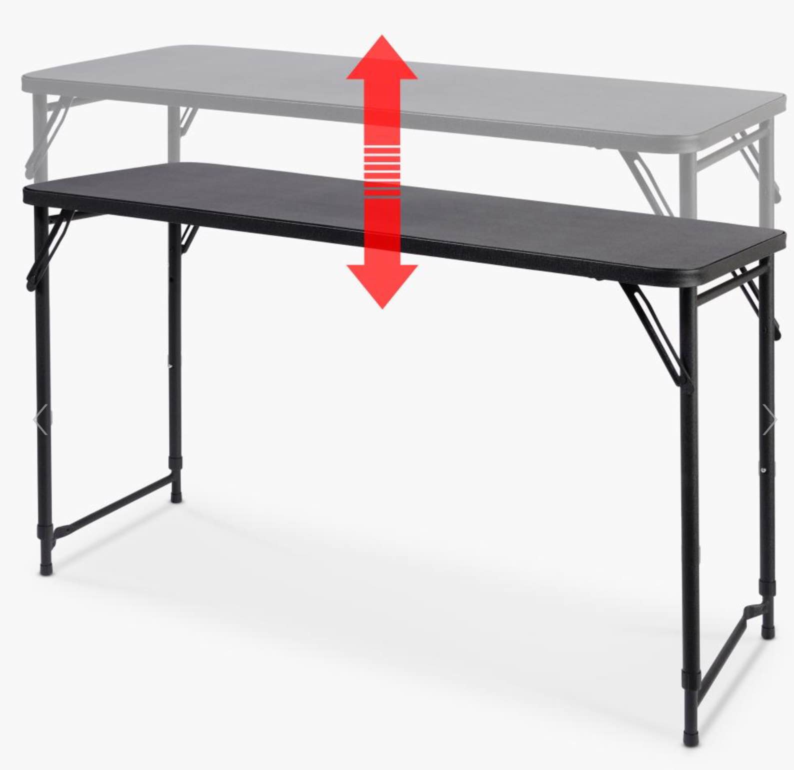 The Adjustable Height Folding Table