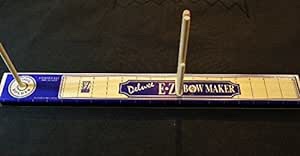 Deluxe EZ BowMaker - Bow Making Tool - Crafting Bowmaker - Professional Designer Bow Maker - DIY Wreath Bows, Hair Bows, And More