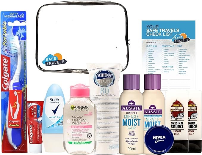 Travel Toiletries Set for Women: Mini Travel Toiletries (similar images)