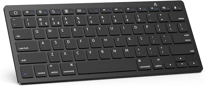OMOTON Bluetooth Keyboard for iPad 10th Generation, iPad 10.2 (9th/8th/7th), iPad Pro 13/12.9/11 inch, iPad Air 13/11 inch, iPad Air 5th/4th Gen, iPad Mini and More Bluetooth Enabled Devices, Black Visit the OMOTON Store