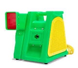 B-Air 2 HP Air Blower, Powerful Bounce House Blower Fan for Large Inflatable Bouncy House, Bouncy Castle and Water Slides , BA-BP-2-PL, Green
