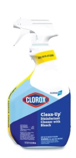 Clorox Clean-Up Disinfectant Cleaner with Bleach, 32 Ounce Smart Tube Spray