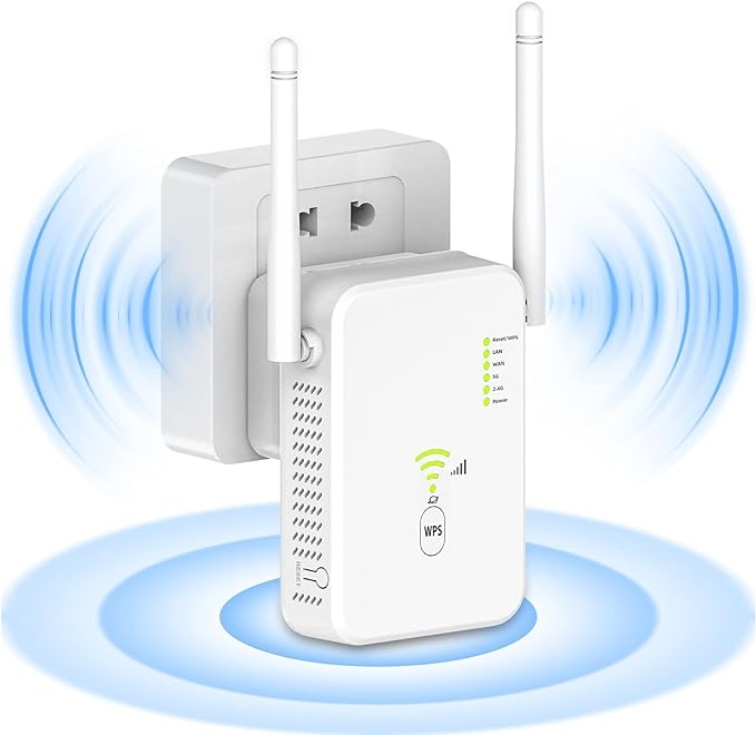 2023 WiFi Extender,WiFi Extenders Signal Booster for Home Covers Up to 8000 Sq.ft and 40 Devices,1.2Gbps Dual Band 2.4G/5G WiFi Range Extender WiFi Booster and Signal Amplifier