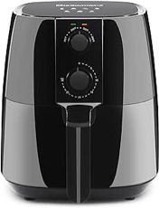 Elite Gourmet EAF4617 Electric Digital Hot Air Fryer, 1350Watts, Oil-Less Healthy Cooker, Timer & Temperature Controls, 4 Quart, Black 4 Quart Black